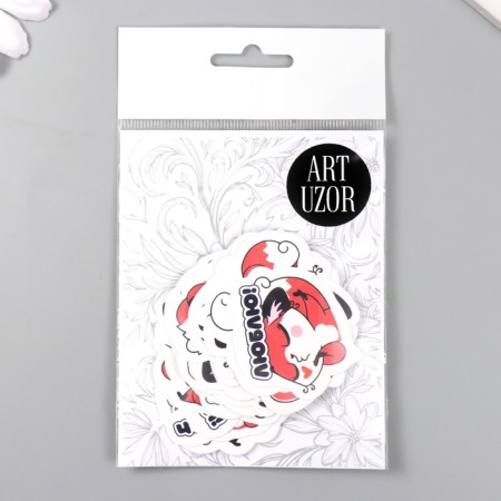 Stickers stickers for scrapbooking "Fox" 9-352-3