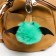Fluffy on the Ring "bat" bright green 15x19 cm