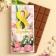 Confectionery tiles "March 8" with a decorative element, 100 g.
