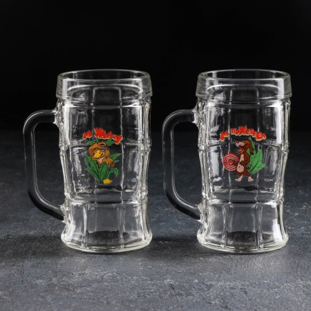 Podelist beer mug, 330 ml, MIX drawing-1