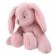 Soft toy Bunny Plush Sitting, Dust Rose, 20 cm