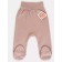 Sliders on a wide elastic band “kids”, seams outward, height 62 cm, color beige