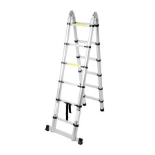 Strengel-ladder Telescopic tundra, folding, aluminum, 1.9 x 1.9 m