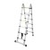 Strengel-ladder Telescopic tundra, folding, aluminum, 1.9 x 1.9 m