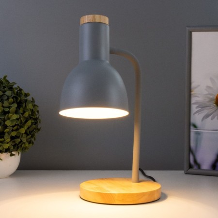 ECO table lamp 1xe27 40W gray 15x15x42.5 cm Risalux-1