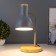 ECO table lamp 1xe27 40W gray 15x15x42.5 cm Risalux