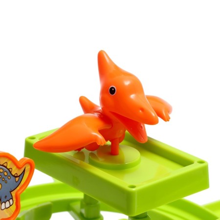 Developing toy "slide of dinosaurians", light and sound effects-5