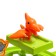 Developing toy "slide of dinosaurians", light and sound effects