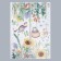 Stick plastic interior color "kittens in the flower garden" set 2 sheets 30x85 cm