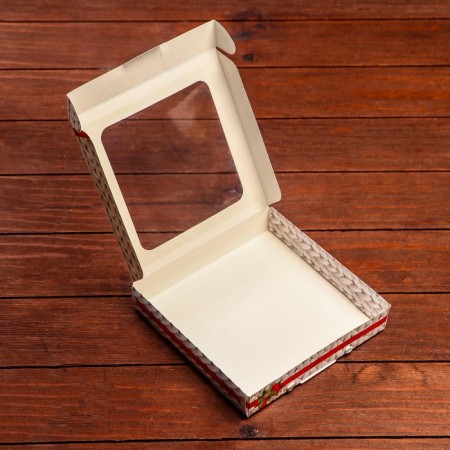 Self -assembly box "Happy holiday!", 16 x 16 x 3 cm-4