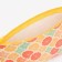 Lightning cosmetic bag, orange color