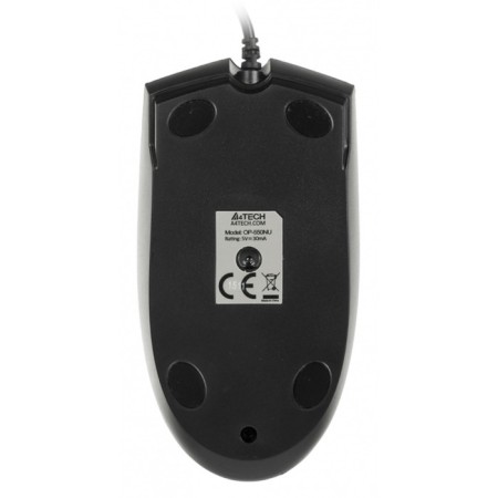 Mouse A4Tech V-Track Padless OP-550NU Black Optical (1200DPI) USB (3but)-1