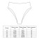 Swimming trunks of women's minaku slips, blue color, size 44