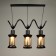 Lamp "Vigo" 3he27 40W black 63x15x80 cm