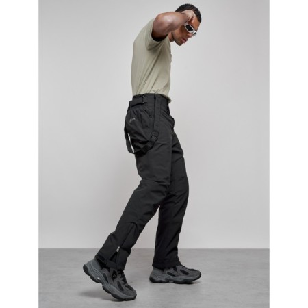 Semi -combinezone ski insulated male winter, size 54, black color-3