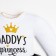 Body with a crumb skirt I "Daddy’s Princess" Growth 86-92 cm