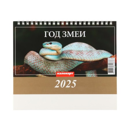Desktop calendar, house "Symbol of the year - 1" 2025, 14 x 20 cm-2