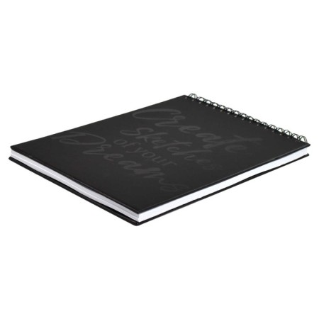 Sketchpad A5+, 40 sheets on the crest of the "horse", solid cover, matte lamination, an offset block 120 g/m2-2