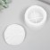 Mold Silicon "Casket - round bow" with a lid of 9.8x9.8x6.9 cm