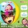 Inflatable children's ball, beach, 51 cm, Masha and the bear