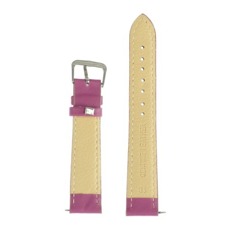 Solomon watch strap, 18 mm, genuine leather, L-20 cm, lilac-2