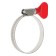 Clamp with the "lamb" Zein English, diameter 32-50 mm, width 9 mm, stainless steel
