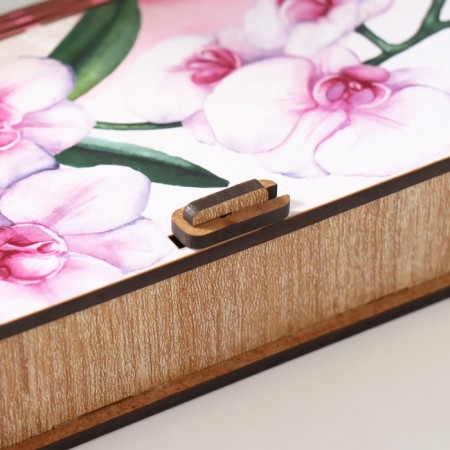 Orchids Casket 17x8.5x3.5 cm-1