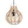 Ceiling Lamp from Rotan "Diaz" 1x120W, E27, 25x25x25 cm