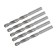 LOUM metal drill, HSS, cylindrical shank, 11 x 140 mm, 5 pcs.