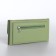 Women's wallet on magnet, green color