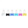 Tarry for engraving "Bone", 3.8 x 2.5 cm, packing 6 pcs, mix