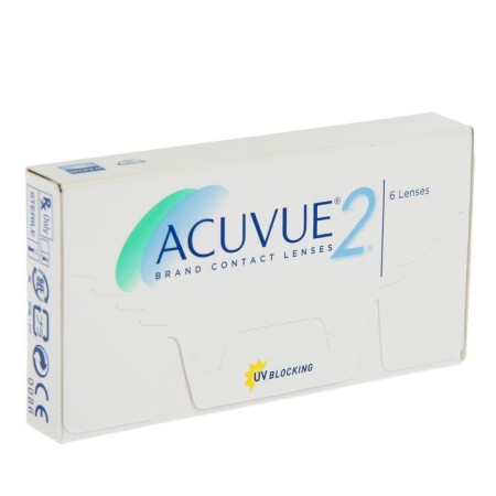 Contact lenses Acuvue 2, -3/8.3, in a set of 6pcs