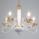 Lilet chandelier 5he14 40W white-gold 56x70x56 cm Bayerlux