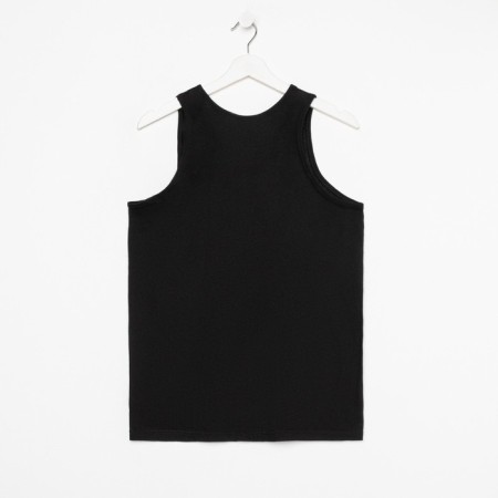 T -shirt male, black color, size 56-6