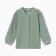 Children's blouse with long sleeve, green color, height 56 ​​cm