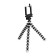 Luazon-Treasel tripod is desktop, for phone, flexible legs, height 22 cm, black and white
