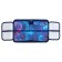 Penal 1 section, 140 x 200 x 40 mm, 2 folding strips, fabric, Hatber "Universe" Blue NPK_74288