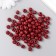 Beads for creativity tree "Bordeaux" d-0.8 cm, set of 20 g