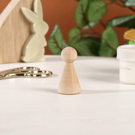 Harvesting for creativity with a cone, 4 x d2 cm, head 1.5 cm-1