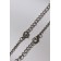 Kulons "Uenubles" Best Friends, Circle, Color Black Silver, 47 cm