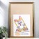 Photo frame plastic 40x60 cm 796 gold