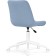 CHELUTTO CHARTOM CHARTOM (VELUTTO 47) Metal/velor, white/blue 50x60x80 cm