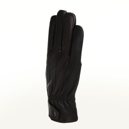 Gloves male, dimensionless, with insulation, black color-1