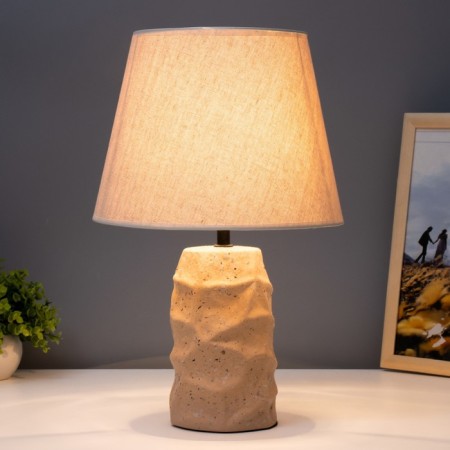 Glinka table lamp E14 40W Beige 25x25x38.5cm Risalux-1