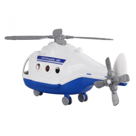 Helicopter - police "Alpha", mix, in the grid-3