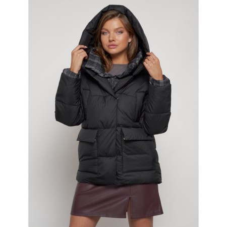 Winter jacket, size 44, black color-10