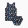 A set for a boy (T-shirt, panties), dark blue color, height 104 cm