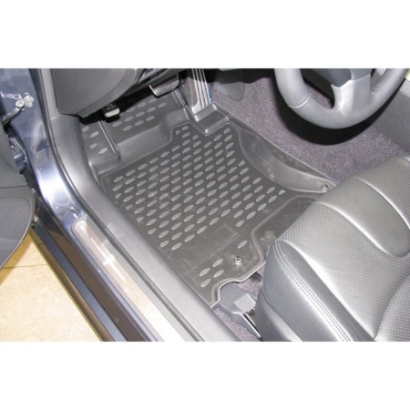 Rugs in the interior Infiniti G37X 2009-2013, 4 pcs. (polyurethane)-4