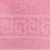 Terry towel with a border 70x140 cm, fuchsia color, cotton 100%, 430g/m2