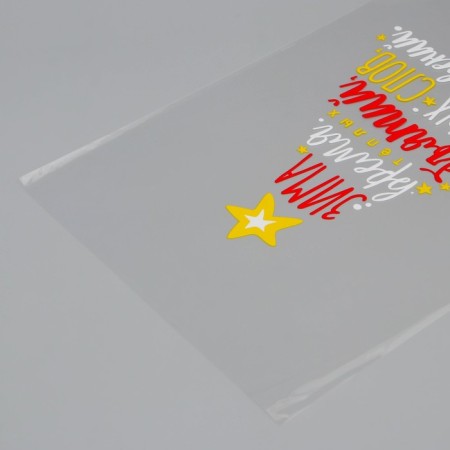 BOPP "Winter" package, 25 x 40 cm, new year-2